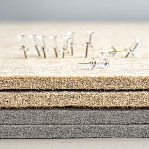 Felt Bulletin Board 35x18 inches, Decorative Pin Board for Home & Office - Image 4