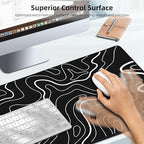 Magnetic Wireless Charging Mouse Pad, 31.5"x15.8" XXL Desk Mat - Image 3