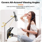 VIJIM Tablet Floor Stand Holder, Phone Stand for Recording, Adjustable Cell Phone & Tablet Holder for Floor, Compatible with iPad Pro Air Mini, Galaxy Tab, iPhone & 4.6-12.9 Inch Devices - Image 4