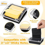 Mimorou 16 Pcs Pop up Sticky Notes Dispenser Sticky Note Holder for Desk - Image 2