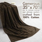 American Soft Linen 100% Cotton Luxury Turkish Towels, 35x70 XL Bath Sheet - Image 2