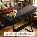 88-Keys Keyboard Dust Cover for Yamaha Extra Large P Series P515/P525/P120/P120S/P200/P255/P-S500, Waterproof Dustproof Anti-Scratch Cover Fit Yamaha 88-Key Electronic & Weighted Digital Piano - Image 6