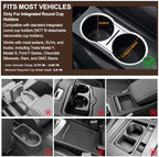 Car Desk for Laptop, 360° Swivel Height-Adjustable Cup Holder Laptop Mount - Image 4