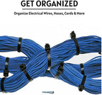 Kable Kontrol Cable Zip Ties, 28 Inch, 1000 Pcs, HD 175lbs Test, Black - Image 6