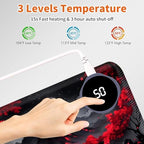 Heated Desk Pad & Mouse Pad, 3 Heat Levels, 3-Hour Auto Shut-Off - Image 5