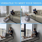 Foot Rest for Under Desk at Work.Multifunctional 3-Tier Foot Stool - Image 6