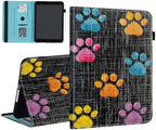 Case for Samsung Galaxy Tab S11 Ultra 14.6 Inch 2025(SM-X930/X936B),Card Slot PU Leather TPU Case Pen Holder Auto Wake Sleep,Colorful Paw by Unknown