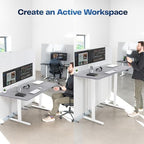 VIVO Dark Gray 60 x 30 in Standing Desk, DESK-KIT-0W6G - Image 4
