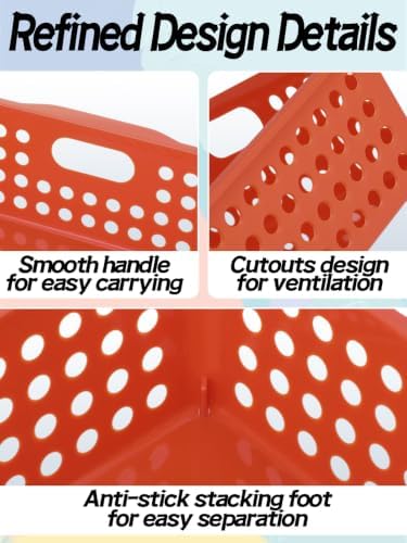 6 Pcs 14.2"x10.5" Thick Durable Paper Turn in Trays Classroom Organization - Image 7