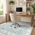 48"x60" Office Chair Mat for Hardwood Floor, Washable Non-Slip Protector by Anidaroel