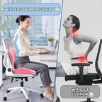 Ergonomic Lumbar & Seat Support Cushion - Image 3