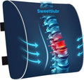 SweetSlubr Lumbar Support Pillow for Office Chair, Back Support(Blue,XL) by Unknown