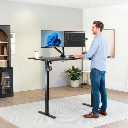 VIVO Black 71 x 30 in Solid Table Top, DESK-TOP71B - Image 2