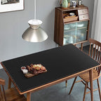 Mydours 55"x28" Extra Large Desk Mat - Full Desk Blotter Pad, (Black) - Image 6