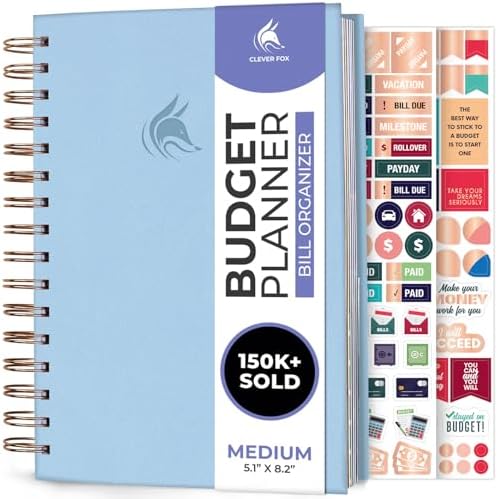Clever Fox Budget Planner & Monthly Bill Organizer, Medium Lavender by CleverFox