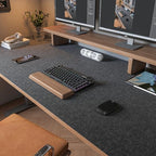 DAWNTREES Large Felt Desk Mat, 47.2"x 23.6", Desk Pad for Office and Home by PremiumDeskPadatDawnTrees