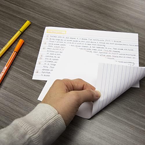 BAZIC Products White Ruled Index Cards, 5 x 8 in, 50 Ct, 36-Case - Image 5