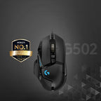 Logitech G502 Hero High Performance Wired Gaming Mouse, Hero 25K Sensor, 25,600 DPI, RGB, Adjustable Weights, 11 Buttons, On-Board Memory, PC/Mac, Pack of 4 - Image 2