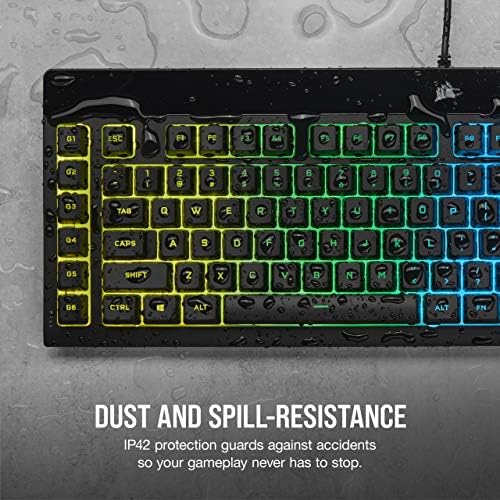 Corsair K55 RGB PRO Membrane Wired Gaming Keyboard – Black - Image 5