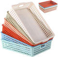 6 Pcs 14.2"x10.5" Thick Durable Paper Turn in Trays Classroom Organization by Acostop
