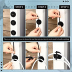 Yookeer 230 Pieces Magnetic Zip Tie Mount Cable Wire Management Base, 43 mm - Image 6