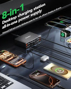 8-in-1 Retractable Charger for iPhone Duo/18 Pro Samsung Multiple Devices - Image 3
