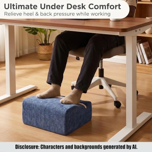 Keep Warm Foot Stool Foot Rest for Under Desk At Work - Image 5
