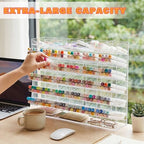 MotiMind Acrylic Pen and Marker Organizer for 420 Markers - Image 4
