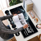 4 in 1 Mouse Pad Combo, Large Gaming Mouse Pad + Keyboard Wrist Support + Mouse Wrist Rest + Coaster, Table Pad 31.5 "x 11.8" with Memory Foam Ergonomic Wrist Pad Set, Ferocious Wolf - Image 2