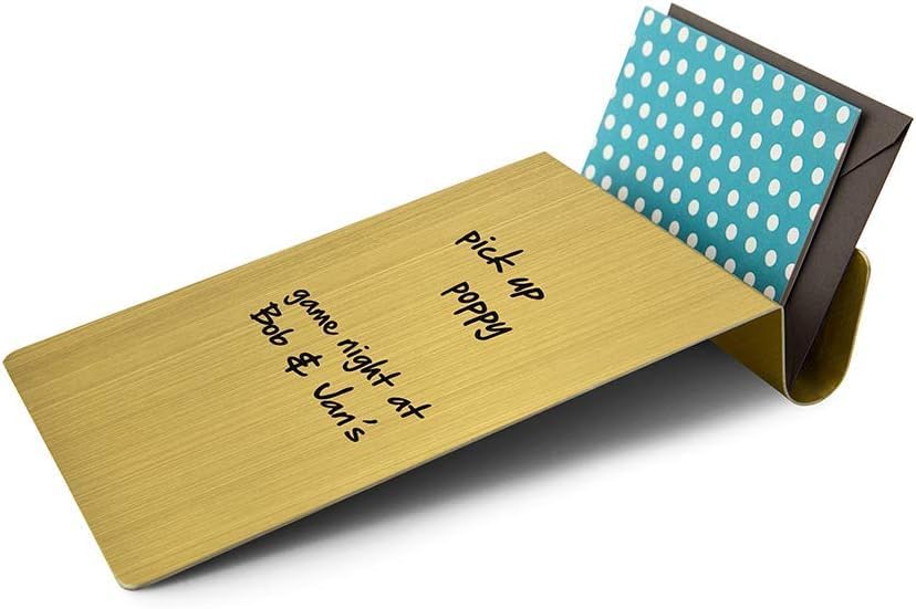 Three by Three Seattle 5.5"x9" Dry Erase to-Do List Board, 2-Pack (Golden) - Image 6