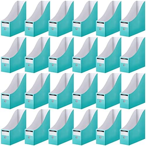 Thenshop 24 Pcs Magazine Files Cardboard Holders,Classic,Mint by Thenshop