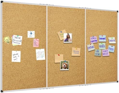 XBoard Large Cork Bulletin Board 72 x 48 Inches by XBoard
