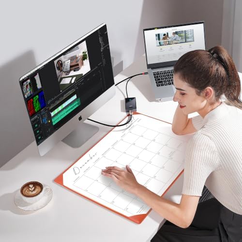 Desk Calendar 2026-2027 with Desktop Mat,22x17'' Large Desktop Pad Calendar - Image 6