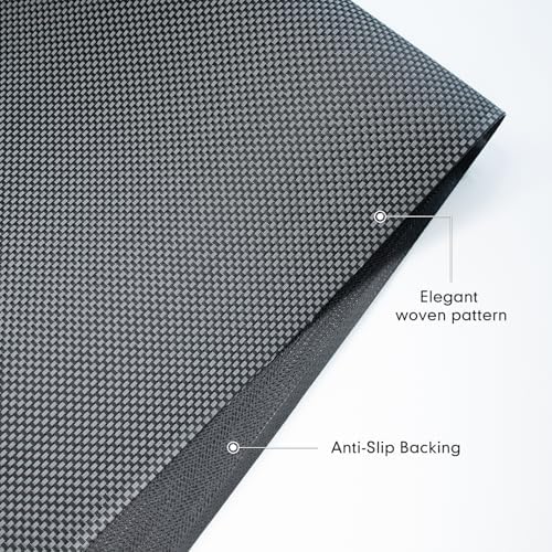 Sycoodeal Chair Mat, 40" x 55" Office Chair Mat for Hardwood and Tile Floor, Heavy Duty Floor Protector for Rolling Chairs, Non-Slip,Computer Mat for Home Office(Grey) - Image 3