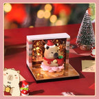 3D Calendar 2027,3D Desk Calendar 2027,Capybara Tear-Off Paper Sculpture Desk Calendars,3D Desk Calendar Memo Pad 2027,3D Memo Pad Creative Tear Away Weekly planner Carving Art Calendar Notepad,Gift,Paper sculpture calendar (Christmas Capybara) - Image 5