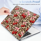 May Chen for M5 MacBook Air 13.6 Inch Case 2026 2025 2024-2022 Release M5 A3449 M4 A3240 M3 A3113 M2 A2681, Plastic Hard Shell Case for MacBook Air 13.6" with Retina Display, Cherry and Cheetah - Image 4