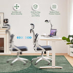 Office Chair Mat for Hardwood Floor&Tile Floor,48"X 60"-Geo Green - Image 5