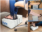 Flypal Inflatable Foot Rest, Adjustable Travel Leg Rest, Kids Airplane Bed - Image 4