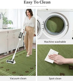 chakme Office Chair Mat for Hardwood Floor, 48"x36" Easy Glide Computer Desk Mat Protector for Rolling Chair Under Desk Rug Nonslip Backing, Machine Wash, (Southwestern Sage) - Image 6