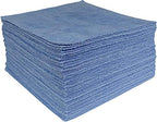 CleanAide Microfiber Cleaning Cloths, All-Purpose Reusable Lint-Free and Absorbent Towels for Kitchen, Home, Car Use, 350GSM, 12 x 12 in. Blue, 50-Pack - Image 3