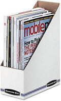 Bankers Box 12-Pack Magazine File Holders, 4" x 9 1/4" x 11 3/4" by BankersBox