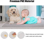 Kuyal Desk Chair Mat for Carpet, 51'' x 63'' Rectangle Transparent Mats for Chairs Good for Desks, Office and Home, Easy Glide, Protects Floors for Low and No Pile Carpeted Floors - Image 3