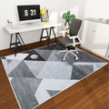 Office Chair Mat for Hardwood Floor, 72"x48" Easy Glide Computer Desk Mat Protector for Rolling Chair Under Desk Rug Nonslip Backing, Machine Wash, (Modern) by CHAKME
