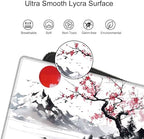 Gaming Mouse Pad 36x24 Desk Mat Large Mousepad Cherry Blossom Desk Pad Big Computer Mat Extended Mouse Mat Non Slip for Women Work Home - Image 4