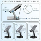 Laptop Stand for Desk, Laptop Riser with Active Cooling Fan, Widely Compatible with MacBook and Other Computer Accessories、Computer Stand for Laptop - Image 4