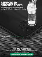 Mouse Pad, Office Desk Mat, Large Gaming Mousepad with Superior Micro-Weave Cloth, XXL Desk Pad with Stitched Edges, Non-Slip Writing Pad for Gamer, Laptop, Work & Home - Image 5