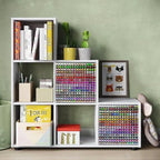 Marker Organizer,240 Slots Marker Storage Organizer with Divider - Image 5