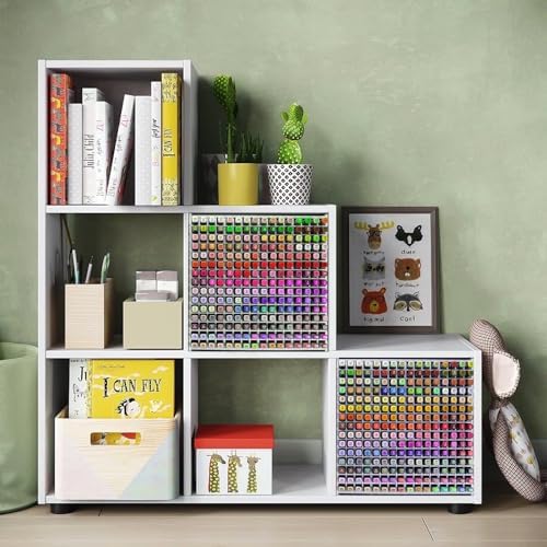 Marker Organizer,240 Slots Marker Storage Organizer with Divider - Image 5