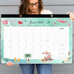 GuassLee Large Desk Calendar 2026-2027, 19 Months, 20" x 30" - Image 2