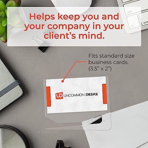 Promotional Business Card Letter Openers, Clear, 100 Pack - Image 3